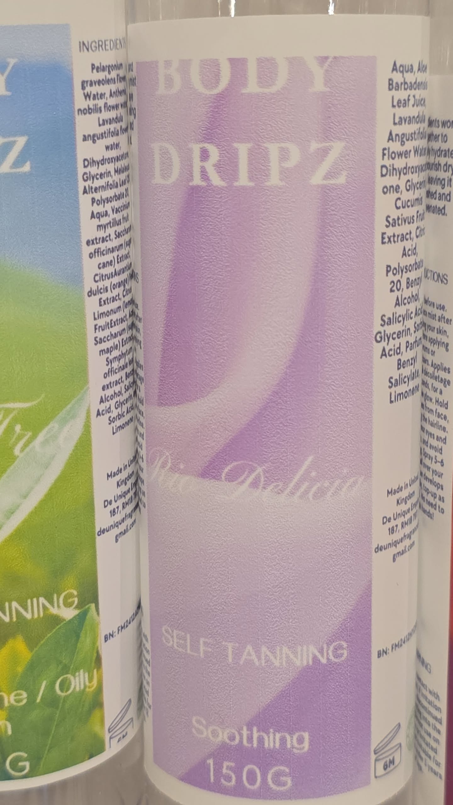 Self Tanning- Soothing Facial Mist
