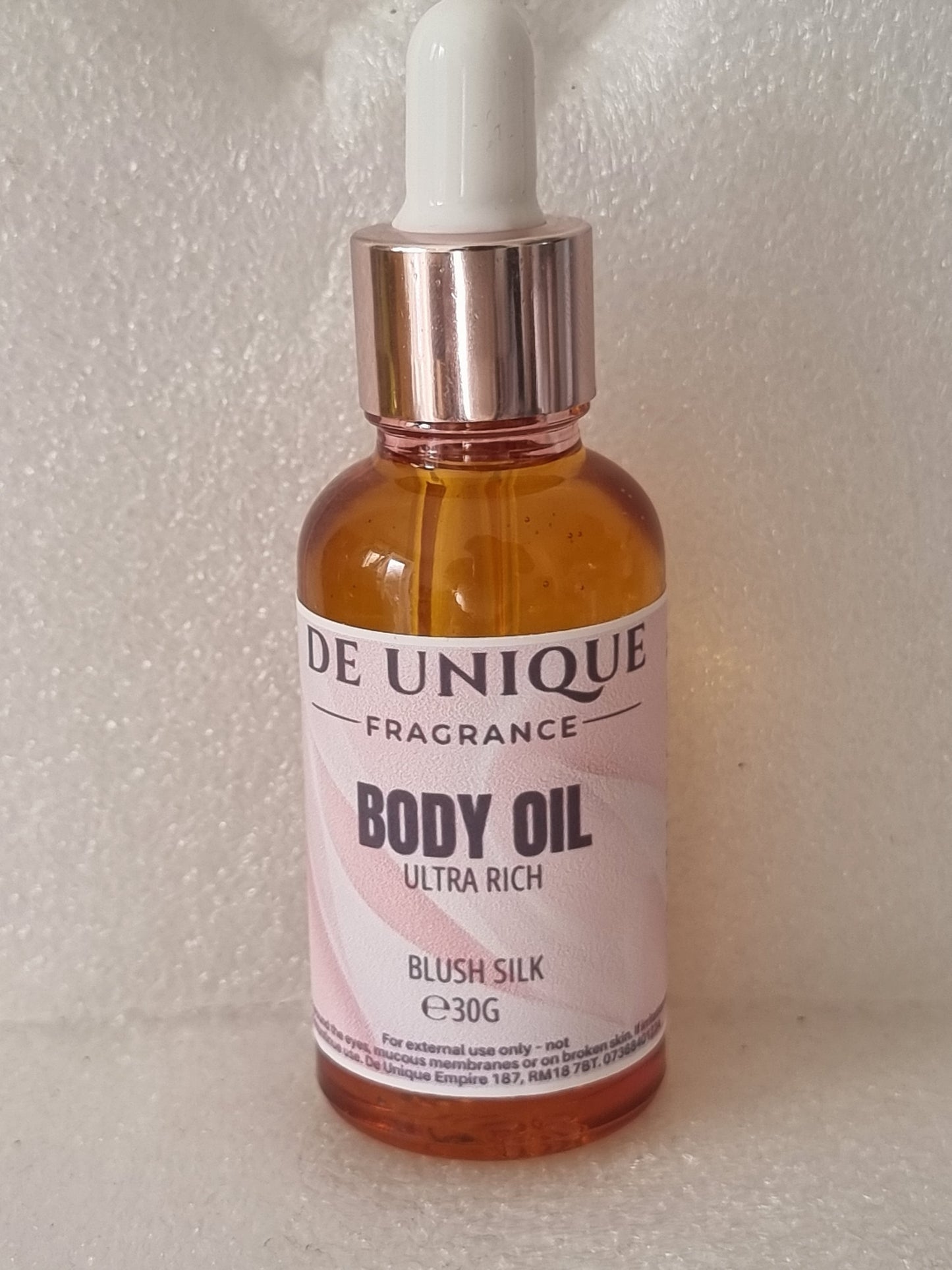 Body Dripz Shimmering Body oil Dropper Bottle - Restore